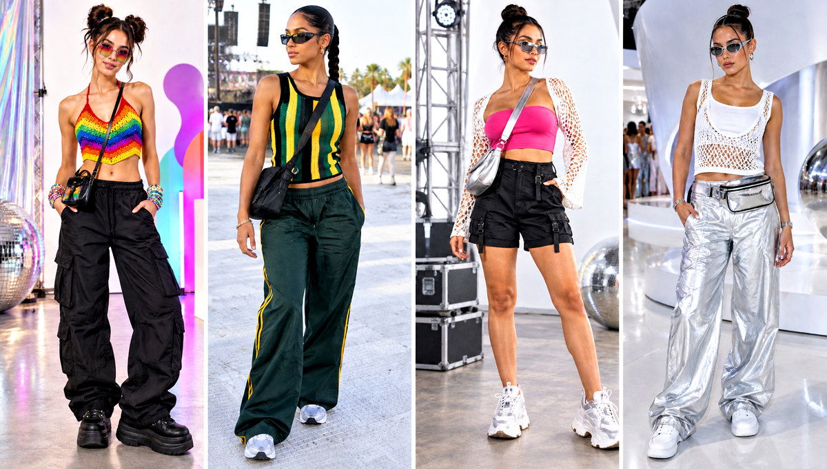 30 Crochet Rave Top Outfit Ideas for Festival Nights