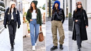 30 Crochet Russian Hat Outfit Ideas for Snowy City Days