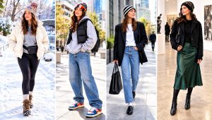 30 Crochet Scrap Beanie Outfit Ideas for Colorful Layers