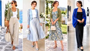 30 Crochet Shawl With Sleeves Outfit Ideas for Office Days