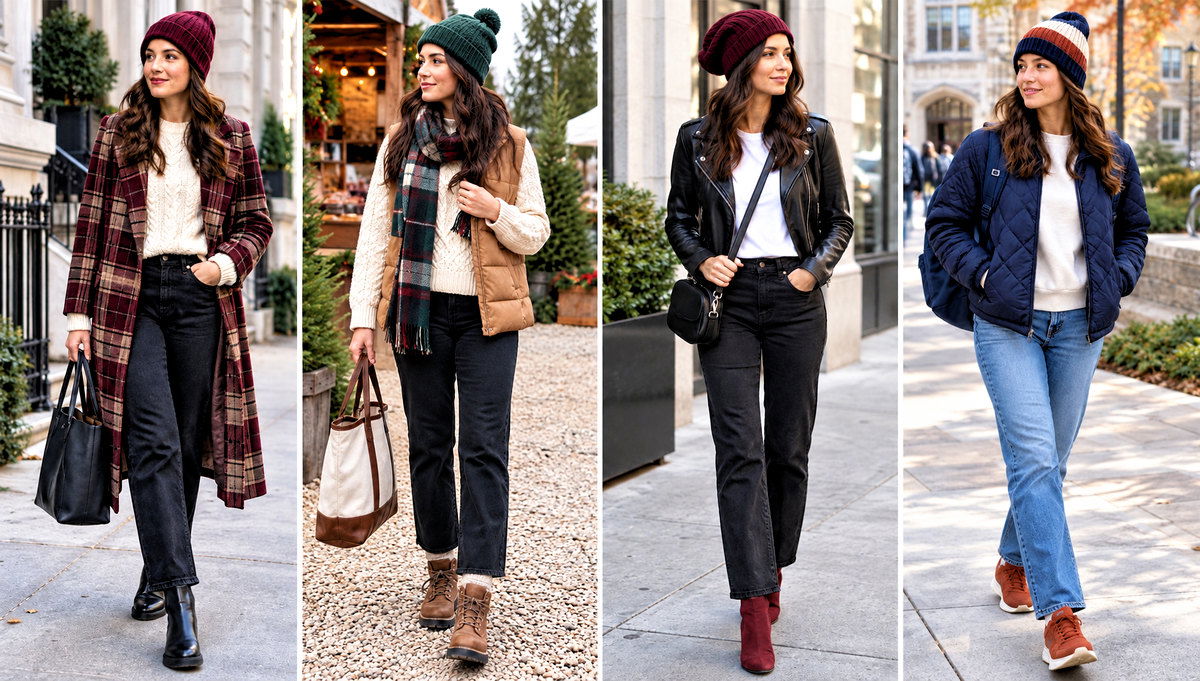 24 Crochet Short Rows Hat Outfit Ideas for Chilly Mornings