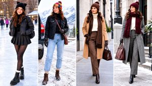 30 Crochet Ski Hat Outfit Ideas for Cozy Winter Walks
