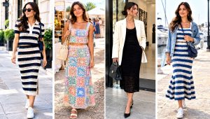 30 Crochet Skirt Set Outfit Ideas for Sunny Beach Days