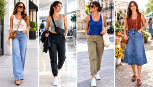 30 Crochet Sleeveless Top Outfit Ideas for Warm Days