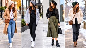 30 Crochet Slouch Beanie Outfit Ideas for Casual Fall Days