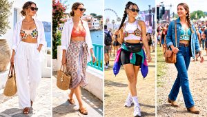30 Crochet Star Bra Outfit Ideas for Summer Concerts