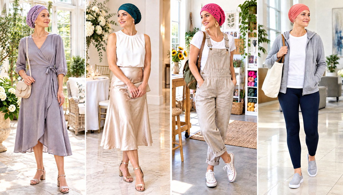 24 Crochet Summer Chemo Caps Outfit Ideas for Warm Days