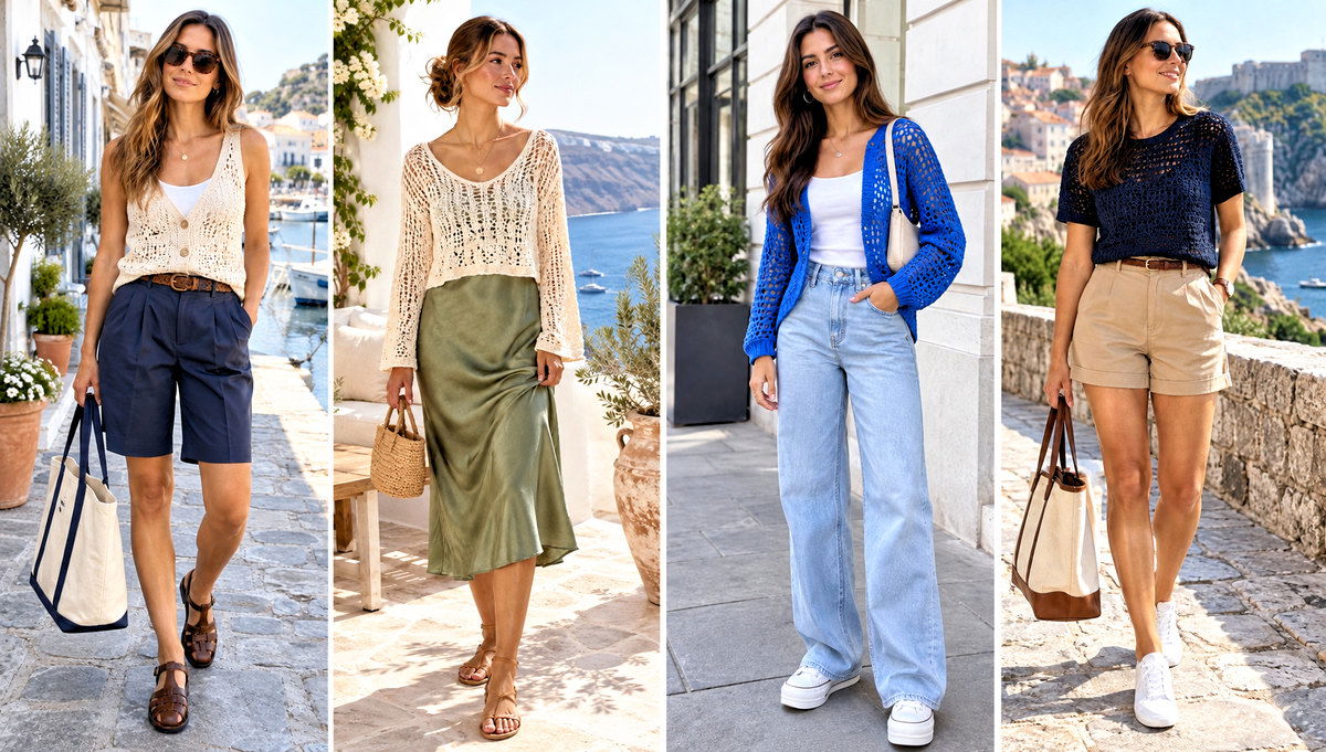 24 Crochet Summer Jumper Outfit Ideas for Easy Daywear