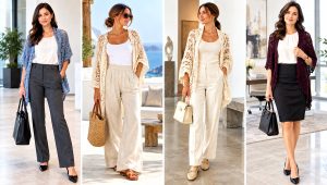 24 Crochet Sweater Shawl Outfit Ideas for Cool Evenings