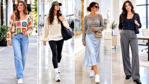 30 Crochet Sweater for Women Outfit Ideas for Workdays