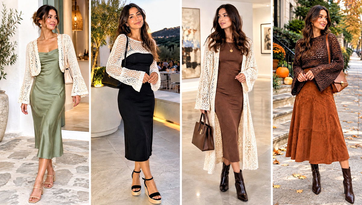 24 Crochet Sweater with Bell Sleeves Outfit Ideas for Spring
