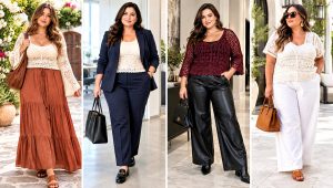 24 Crochet Tops Plus Size Outfit Ideas for Everyday Style