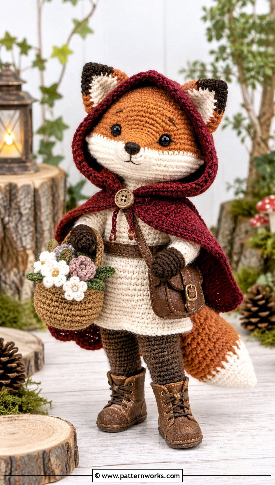 Crochet Toy Cape And Woodland Outfit - 24 Crochet Toy Clothes and outfit ideas