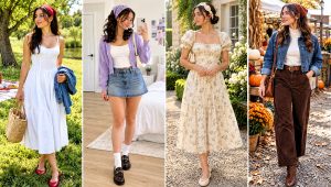 24 Crochet Triangle Headband Outfit Ideas for Laid-Back Days