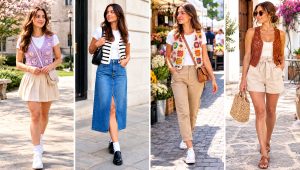 30 Crochet Waistcoat Outfit Ideas for Relaxed Layers