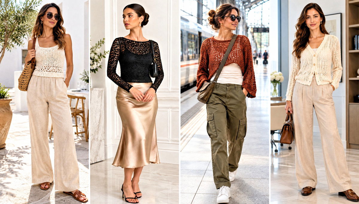 24 Crochet Womens Clothes and Outfit Ideas for Daily Wear