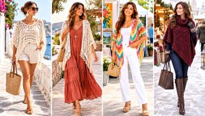 24 Crochet for Poncho Outfit Ideas for Easy Layering