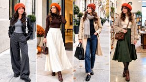 18 Crocheted Pumpkin Hat Outfit Ideas for Autumn Photos