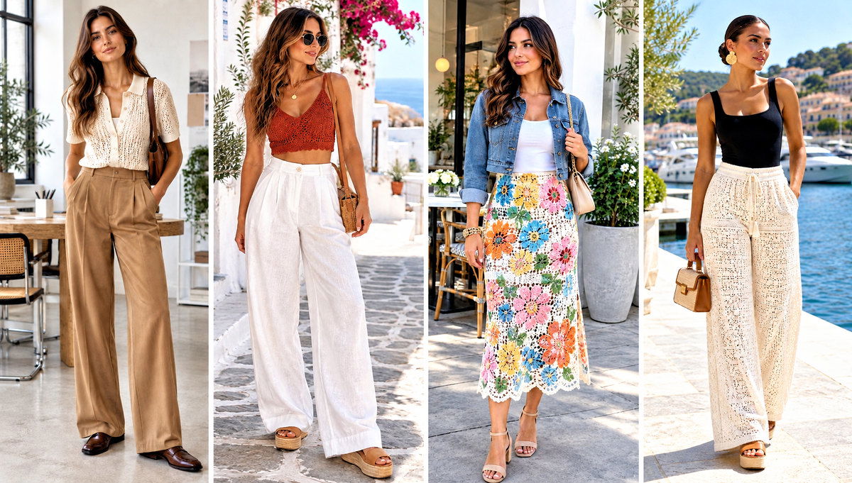 18 Cute Trendy Crochet Clothes and Outfit Ideas for Summer
