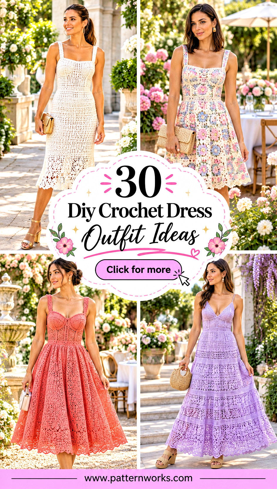 30 Diy Crochet Dress Outfit Ideas for Summer Celebrations - 30 Diy Crochet Dress Outfit Ideas for Summer Celebrations