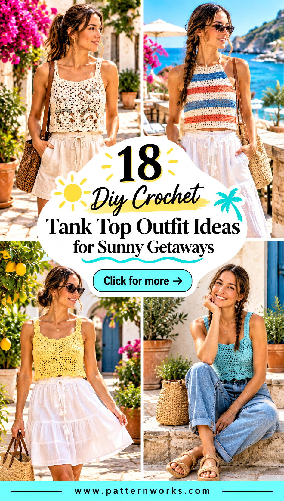 18 Diy Crochet Tank Top Outfit Ideas for Sunny Getaways - 18 Diy Crochet Tank Top Outfit Ideas for Sunny Getaways