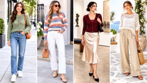 24 Dk Weight Crochet Sweater Outfit Ideas for Chilly Days