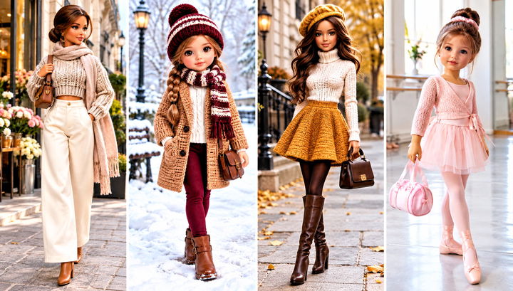 24 Doll Crochet Clothes and Outfit Ideas for Mini Style