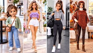 24 Easy Crochet Barbie Doll Clothes and Outfit Ideas