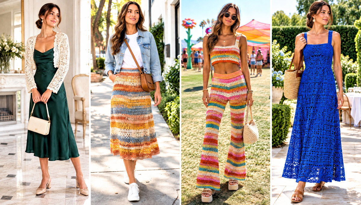 30 Easy Crochet Clothes and Outfit Ideas for Casual Days