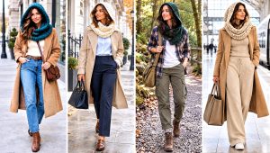 24 Easy Crochet Hooded Cowl Outfit Ideas for Cold Days