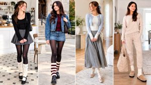 30 Easy Crochet Leg Warmers Outfit Ideas for Winter Walks
