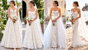 18 Elegant Crochet Wedding Dress Outfit Ideas for Beach Vows