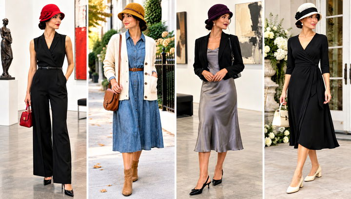 24 Flapper Style Crochet Cloche Hat Outfit Ideas With Pearls