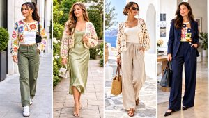 24 Flower Crochet Sweater Outfit Ideas for Spring Outings