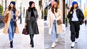 18 Front Post Double Crochet Hat Outfit Ideas for Cozy Walks
