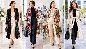 24 Irish Crochet Coat Outfit Ideas for Vintage Style