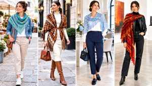 18 Kristin Omdahl Crochet Shawl Outfit Ideas for Evenings