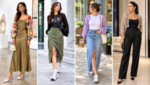 18 Long Sleeved Crochet Shrug Outfit Ideas for Layering