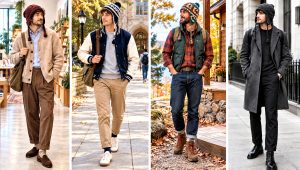 18 Men's Crochet Earflap Hat Outfit Ideas for Snowy Days