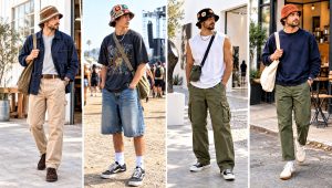 24 Men's Crochet Hat Outfit Ideas for Everyday Wear