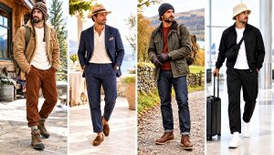 30 Men's Crochet Hat Outfit Ideas for Laid-Back Outfits
