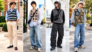 30 Men's Crochet Vest Outfit Ideas for Smart Casual Days