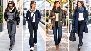 18 Moss Stitch Crochet Cowl Outfit Ideas for Cozy Walks