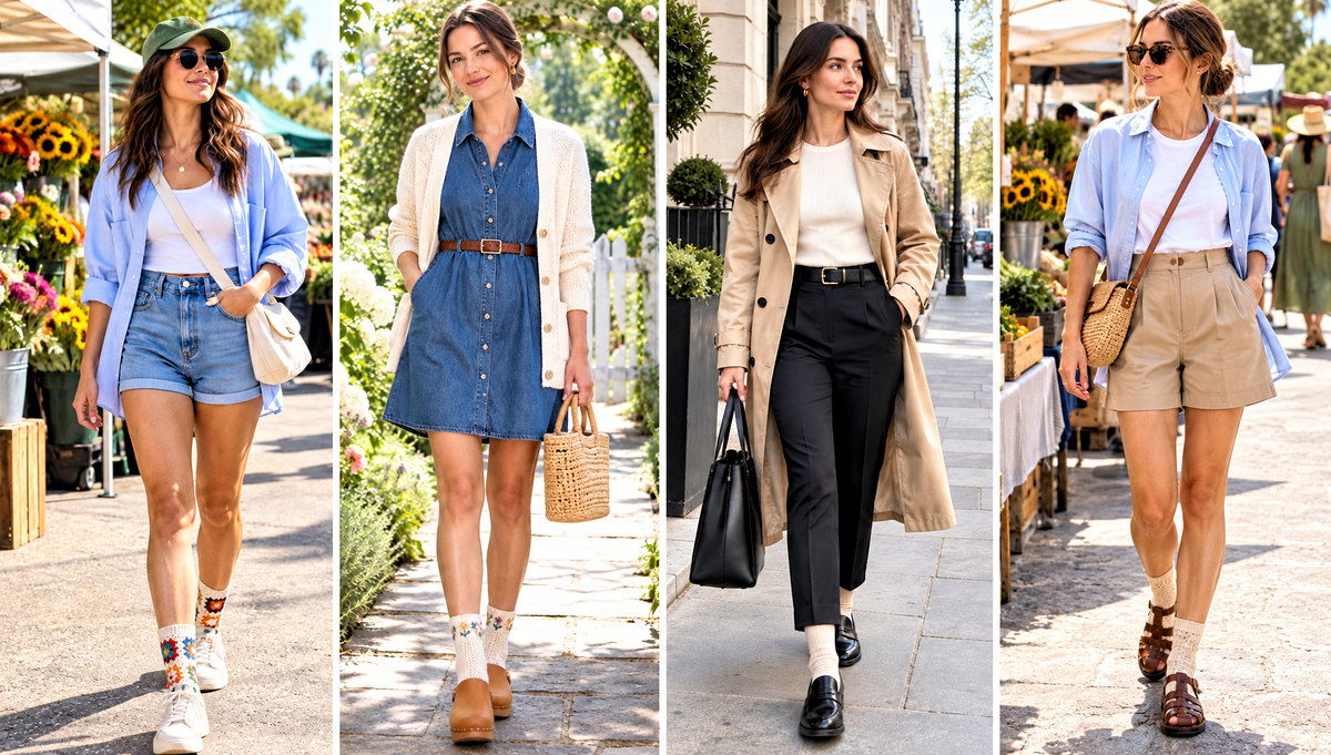 24 Quick Crochet Socks Outfit Ideas for Cozy Lounge Looks