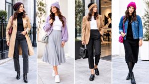 18 Reversible Crochet Beanie Outfit Ideas for Cozy Walks