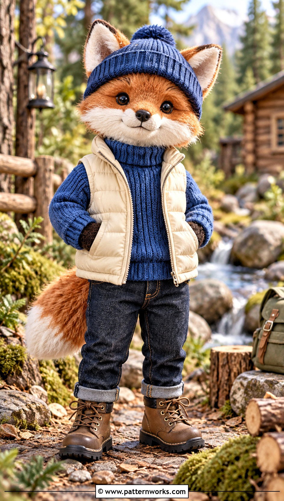 Ribbed Toy Sweater With Puffer Vest - 24 Crochet Sweater For Toy outfit ideas