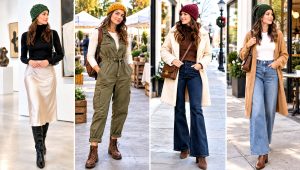 18 Shell Crochet Beanie Outfit Ideas for Chilly Mornings