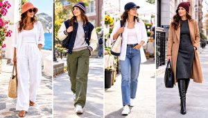 18 Single Stitch Crochet Hat Outfit Ideas for Casual Wear