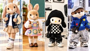 30 Skzoo Crochet Clothes and Outfit Ideas for Plush Styling