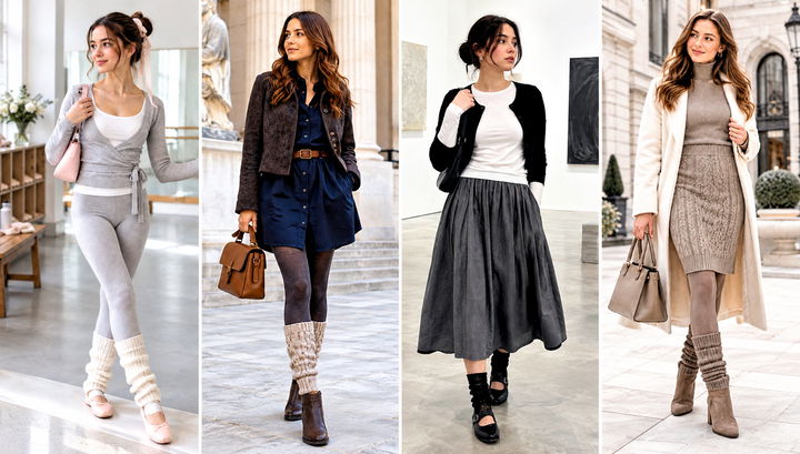 24 Slouchy Crochet Leg Warmers Outfit Ideas for Cozy Boots